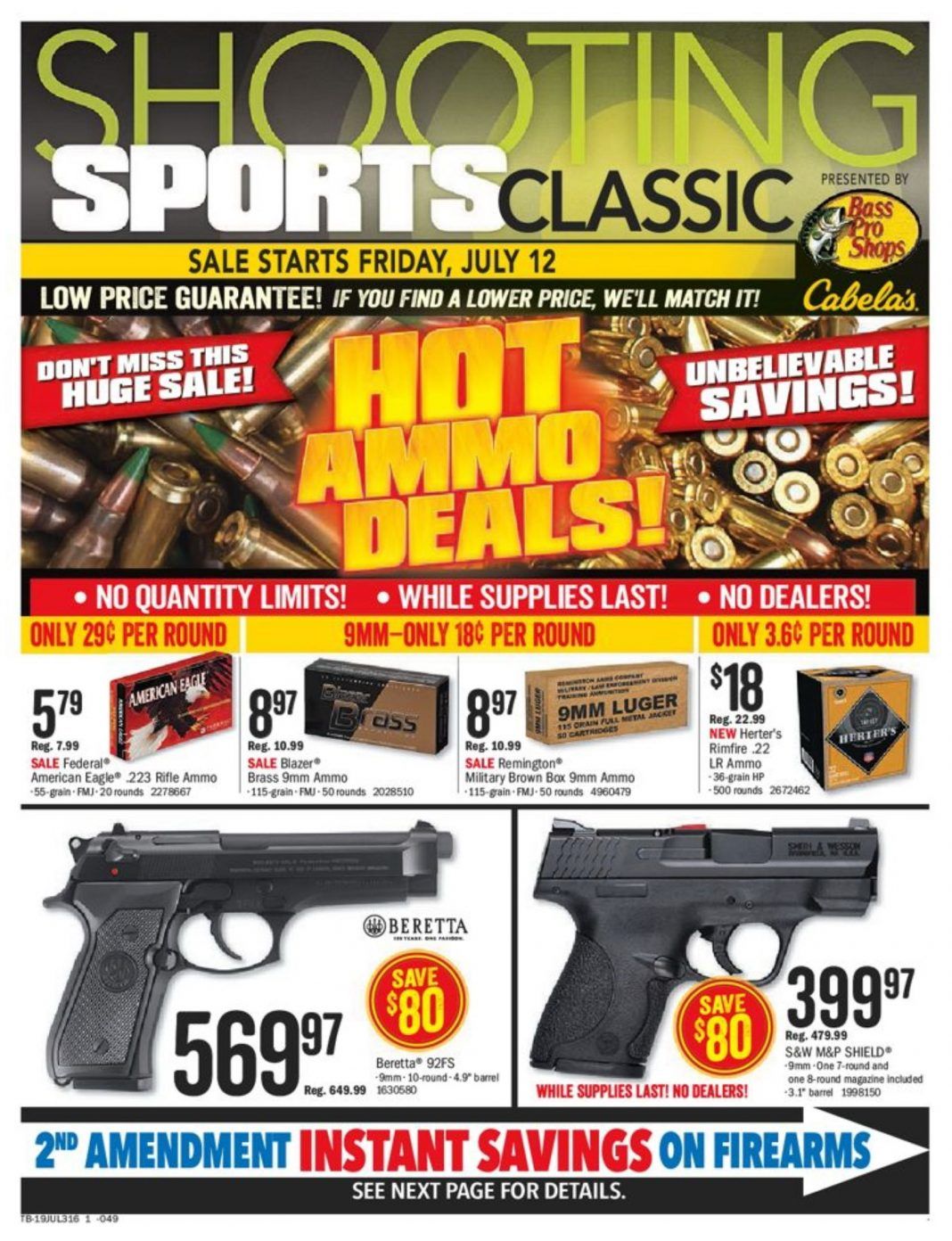 Bass Pro Shops Weekly Ad Jul 12 Jul 28, 2019