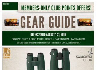 Bass Pro Shops Gear Guide Sale Aug 1 – Aug 31, 2019