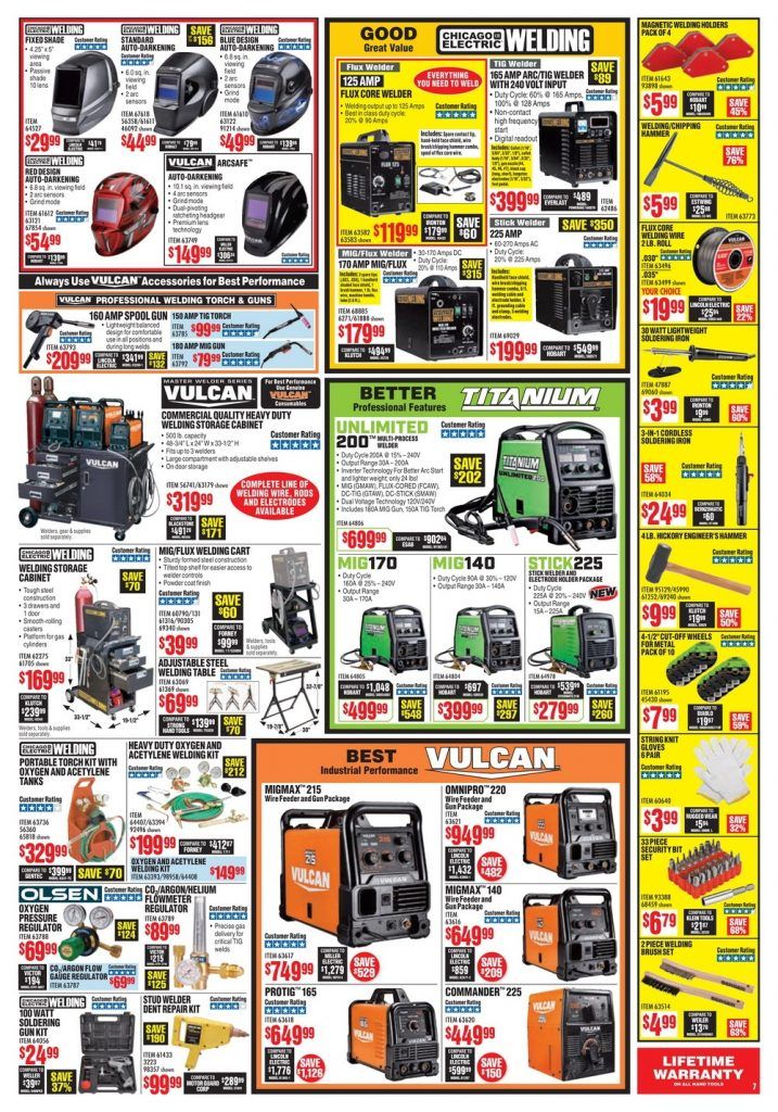 Harbor Freight Monthly Ad August, 2019