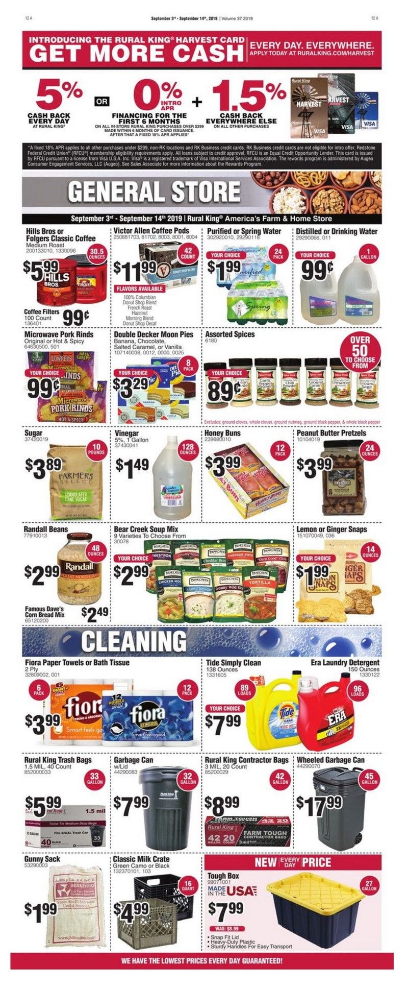 Rural King Weekly Ad Sep 03 – Sep 14, 2019