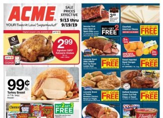 Acme Weekly Ad Sep 13 – Sep 19, 2019