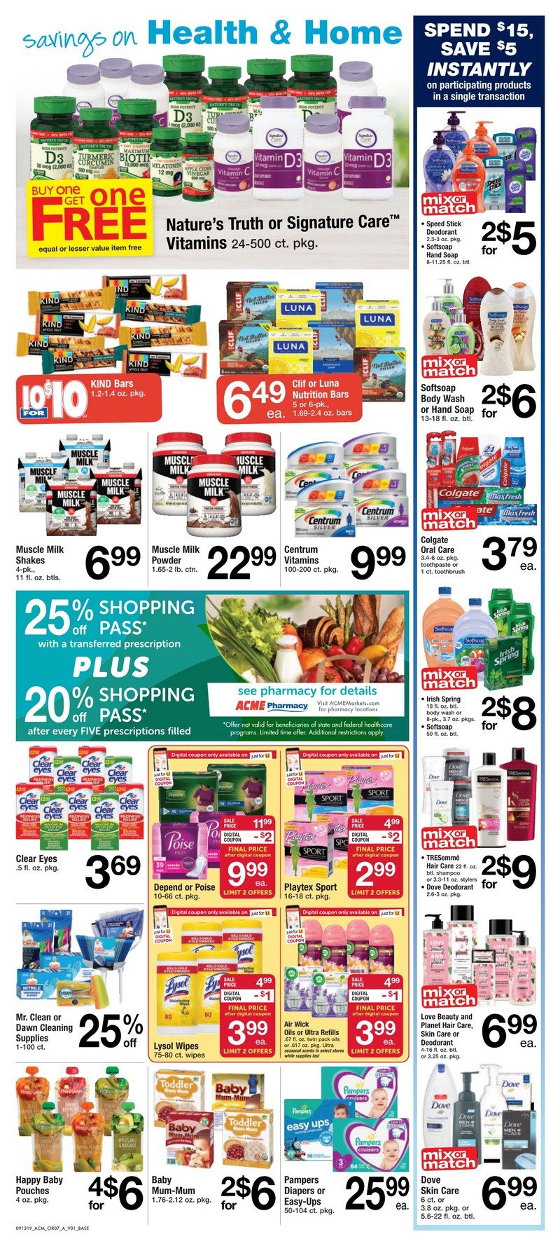 Acme Weekly Ad Sep 13 Sep 19, 2019