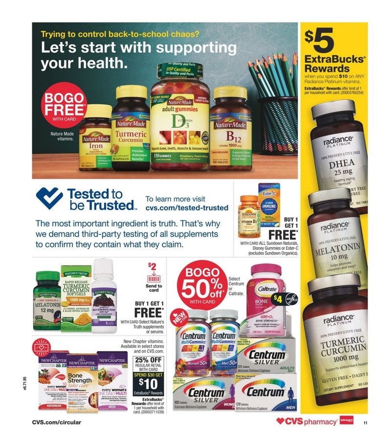 CVS Weekly Ad Sep 08 Sep 14, 2019