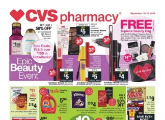 CVS Weekly Ad Sep 15 – Sep 21, 2019