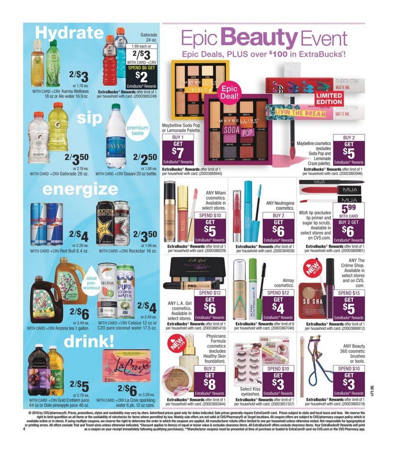 CVS Weekly Ad Sep 15 Sep 21, 2019
