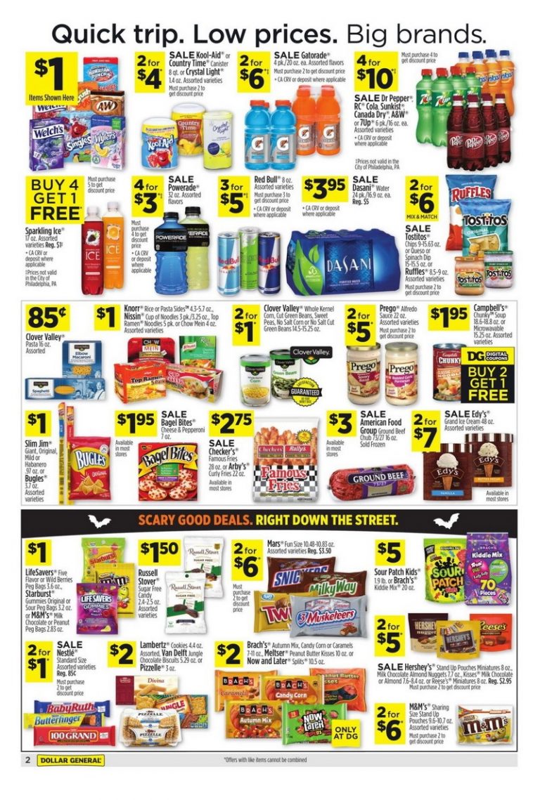 Dollar General Weekly Ad Sep 15 Sep 21, 2019