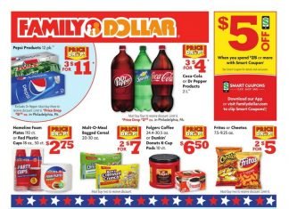 Family Dollar Weekly Ad Sep 01 – Sep 07, 2019