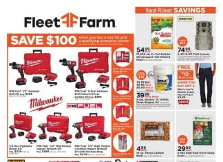 Fleet Farm Weekly Ad Aug 30 – Sep 07, 2019