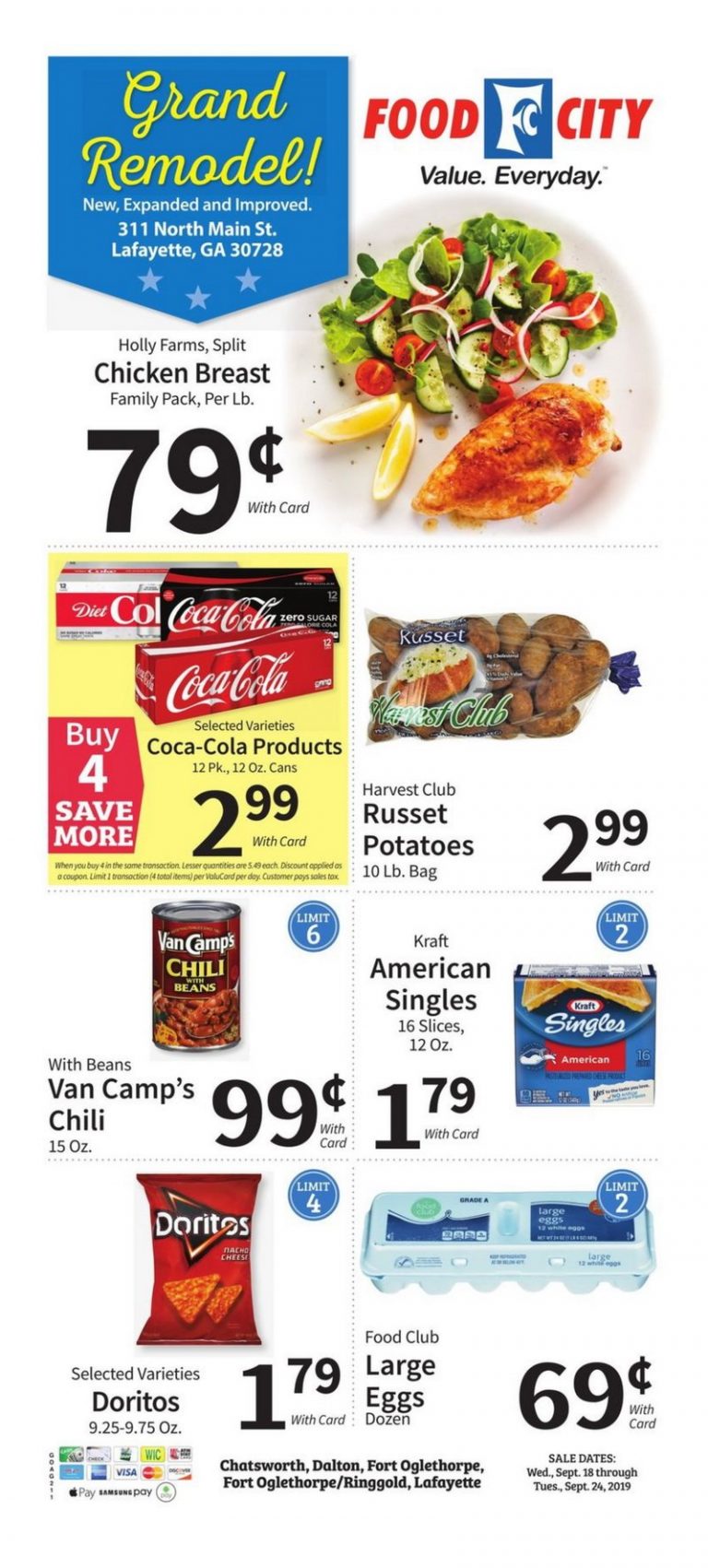 Food City Weekly Ad Sep 18 Sep 24, 2019