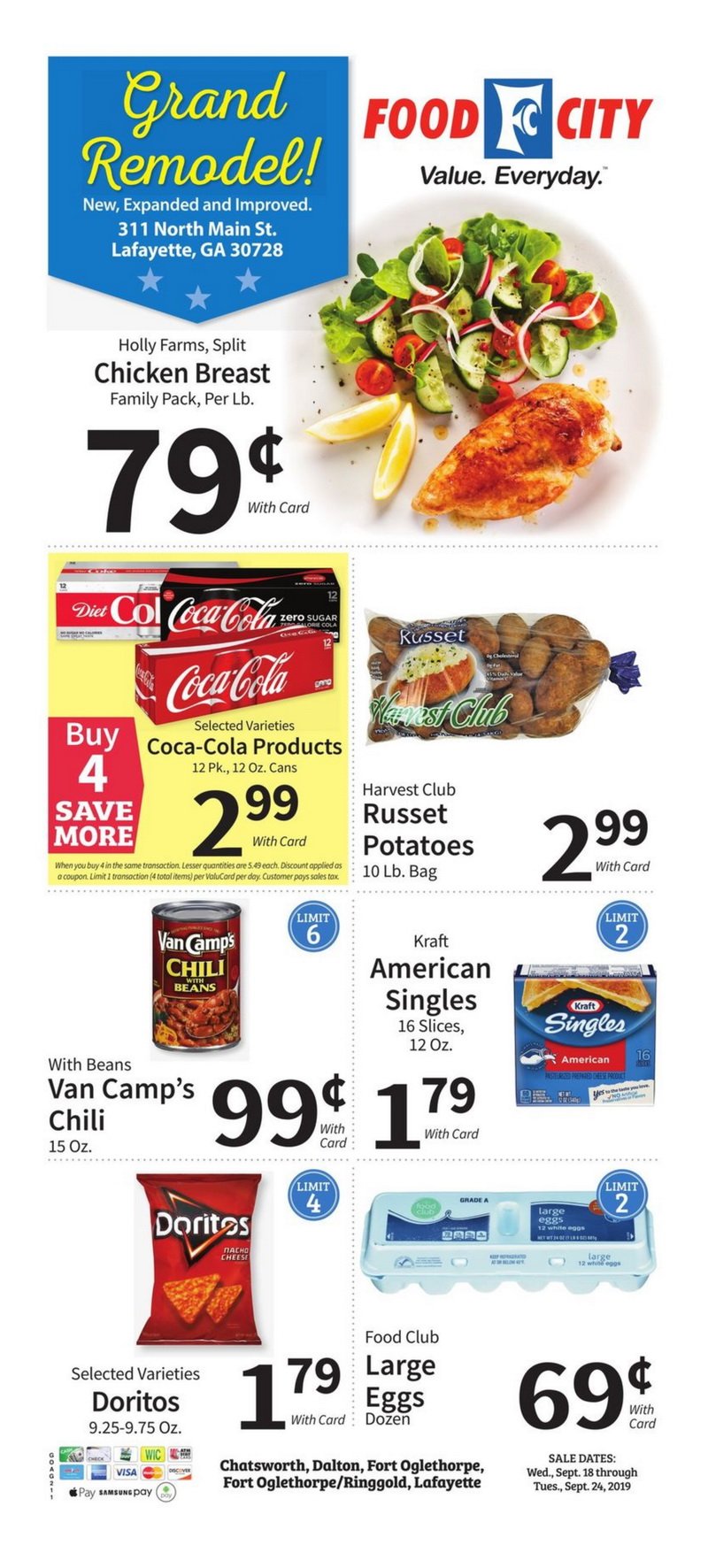 Food City Weekly Ad Sep 18 – Sep 24, 2019