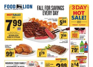 Food Lion Weekly Ad Sep 11 – Sep 17, 2019
