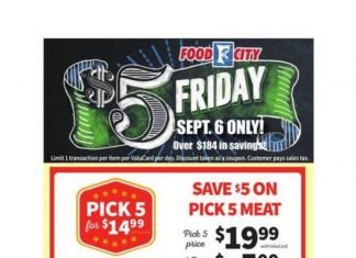 Food City Weekly Ad Sep 4 – Sep 10, 2019