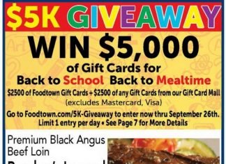 Foodtown Weekly Ad Sep 13 – Sep 19, 2019