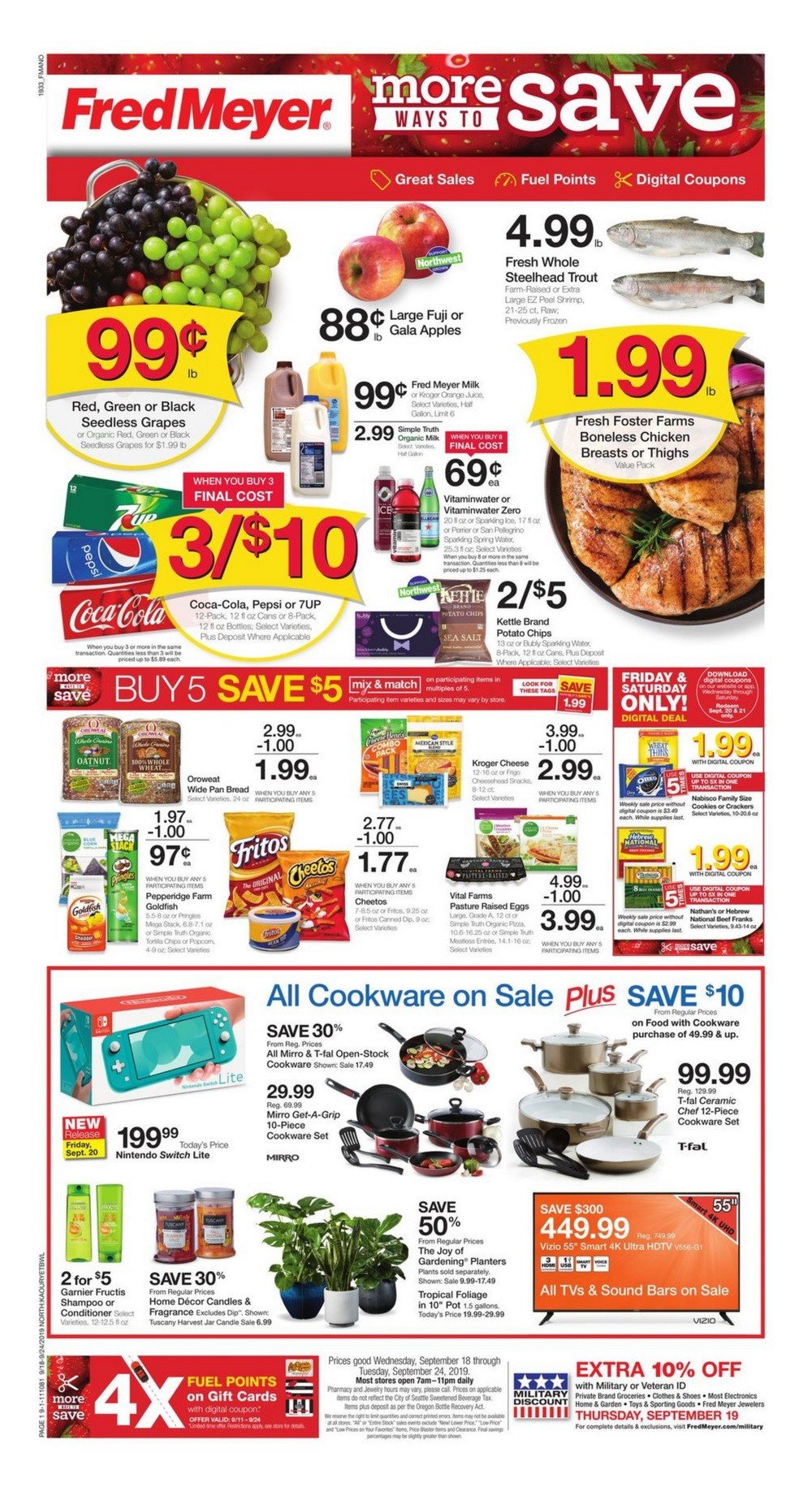 Fred Meyer Weekly Ad Sep 18 Sep 24, 2019