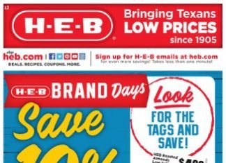 HEB Weekly Ad Sep 04 – Sep 10, 2019