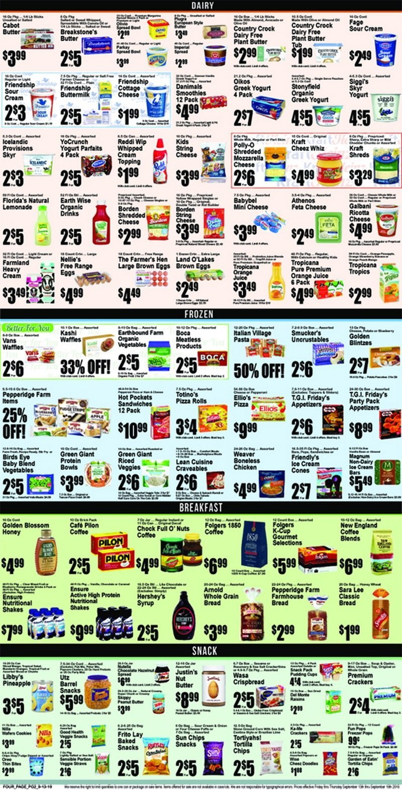Key Food Weekly Ad Sep 13 - Sep 19, 2019
