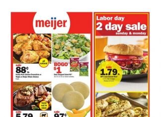 Meijer Weekly Ad Sep 01 – Sep 07, 2019