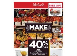 Michaels Weekly Ad Sep 08 – Sep 14, 2019
