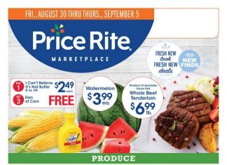Price Rite Weekly Ad Aug 30 – Sep 05, 2019