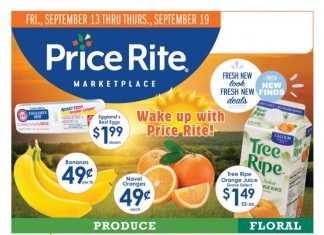 Price Rite Weekly Ad Sep 13 – Sep 19, 2019