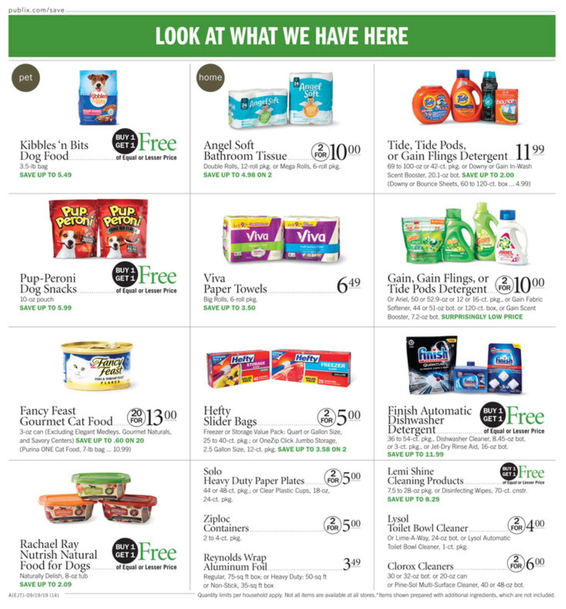 Publix Weekly Ad Sep 18 – Sep 24, 2019