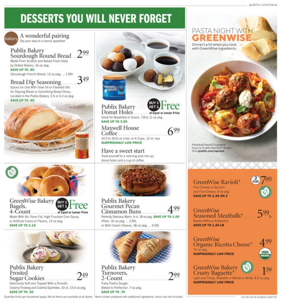 Publix Weekly Ad Sep 18 – Sep 24, 2019