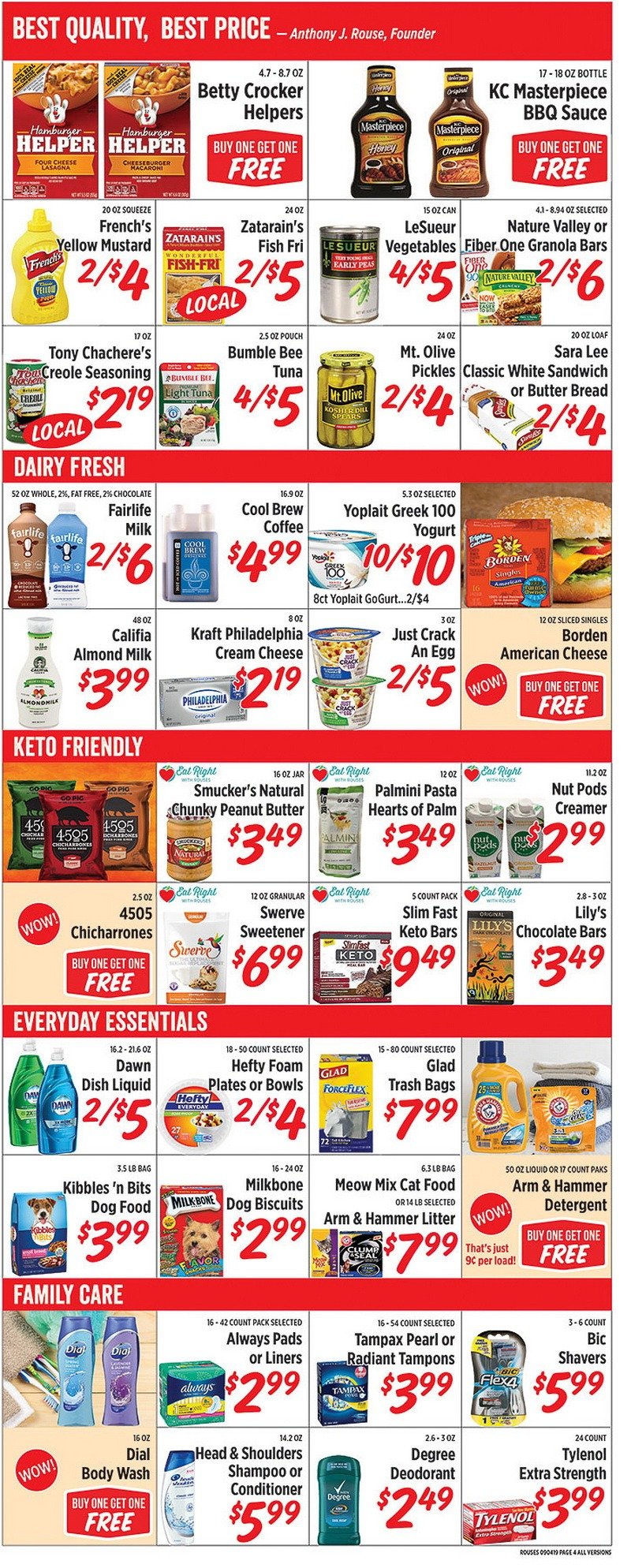 Rouses Weekly Ad Sep 04 Sep 11, 2019
