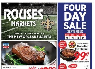 Rouses Markets Weekly Ad Sep 11 – Sep 18, 2019