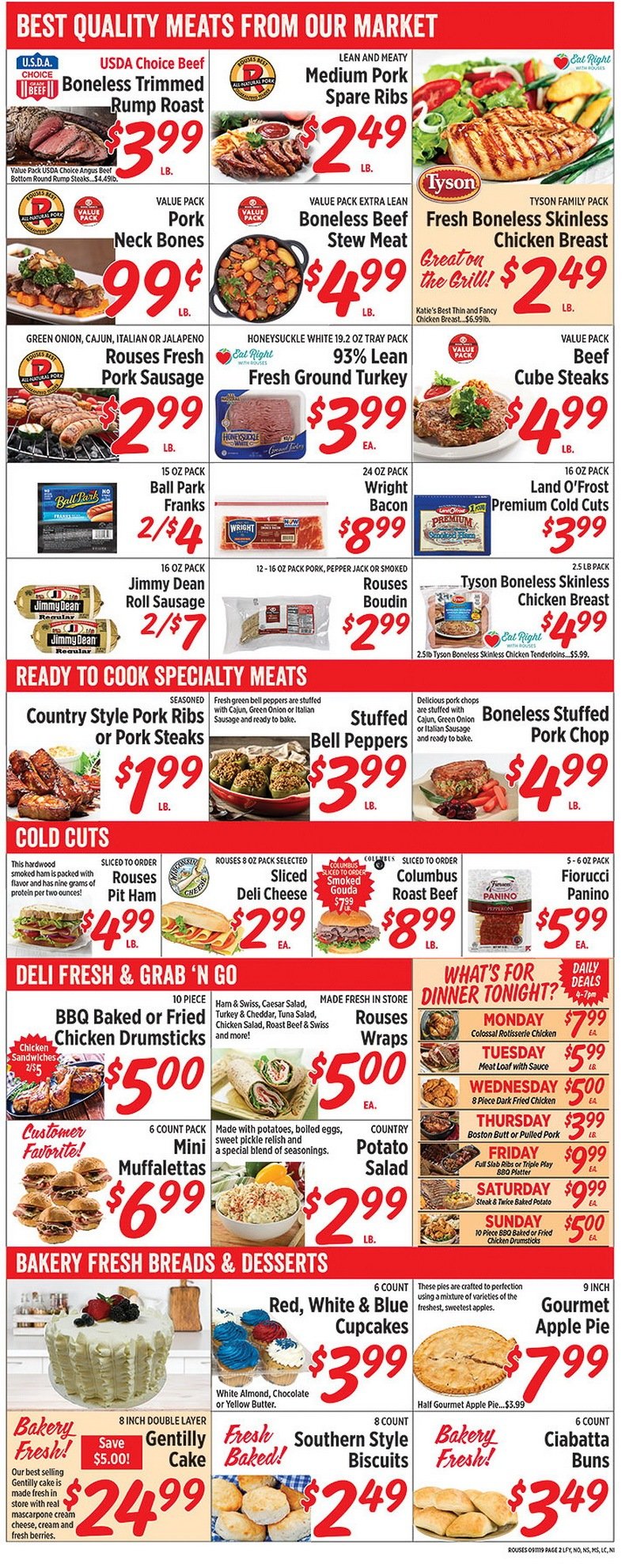 Rouses Markets Weekly Ad Sep 11 – Sep 18, 2019