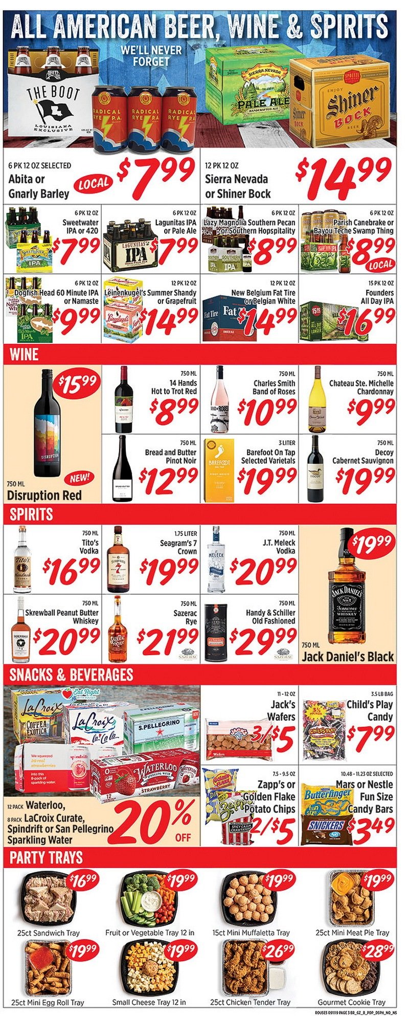Rouses Markets Weekly Ad Sep 11 Sep 18, 2019