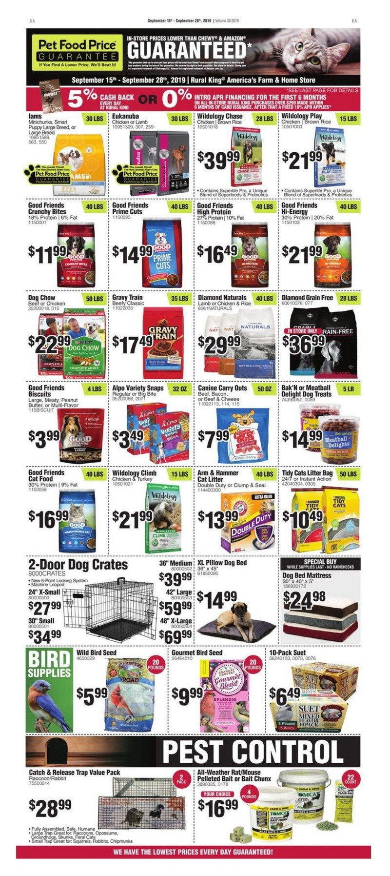 Rural King Weekly Ad Sep 15 Sep 28, 2019