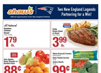 Shaw’s Weekly Ad Sep 06 – Sep 12, 2019