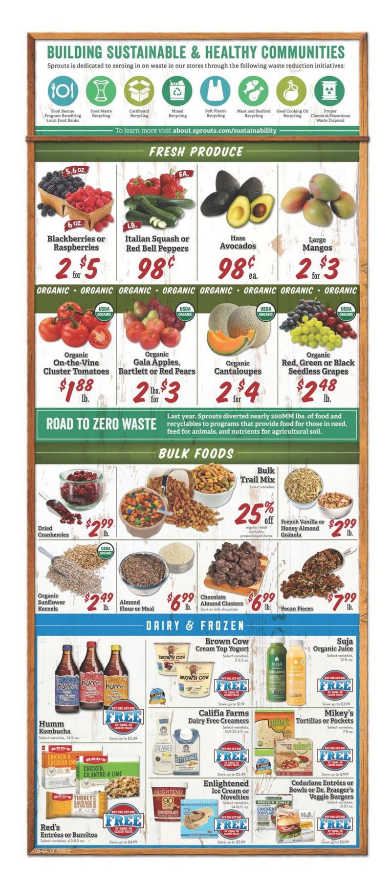 Sprouts Weekly Ad Sep 04 Sep 11, 2019