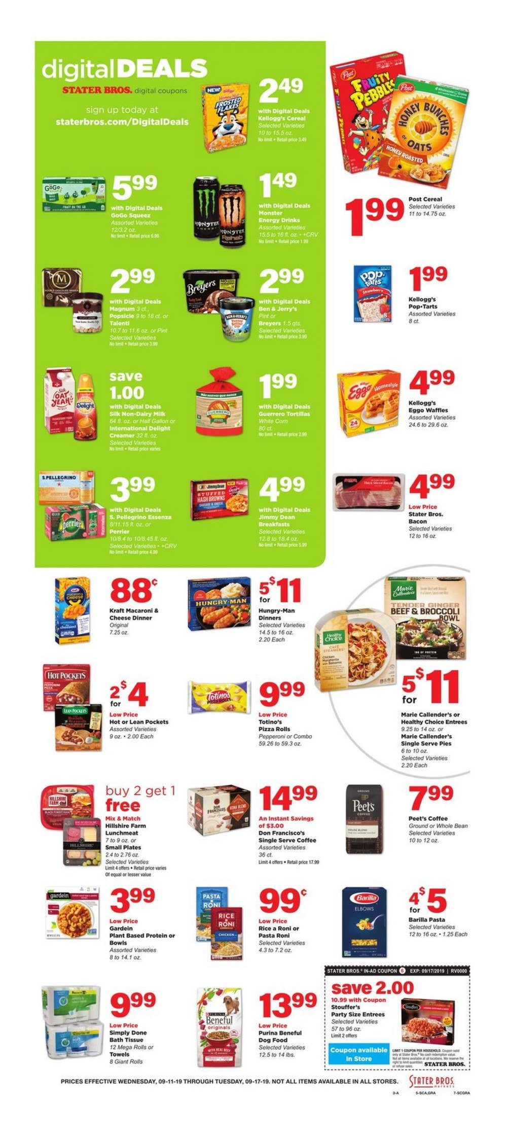 Stater Bros Weekly Ad Sep 11 Sep 17, 2019