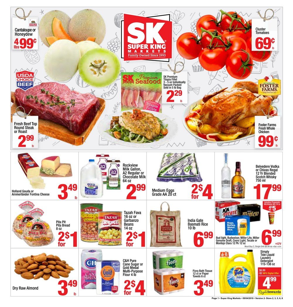Super King Weekly Ad Sep 4 Sep 10, 2019