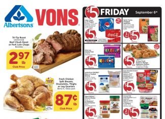 Vons Weekly Ad Sep 04 – Sep 10, 2019