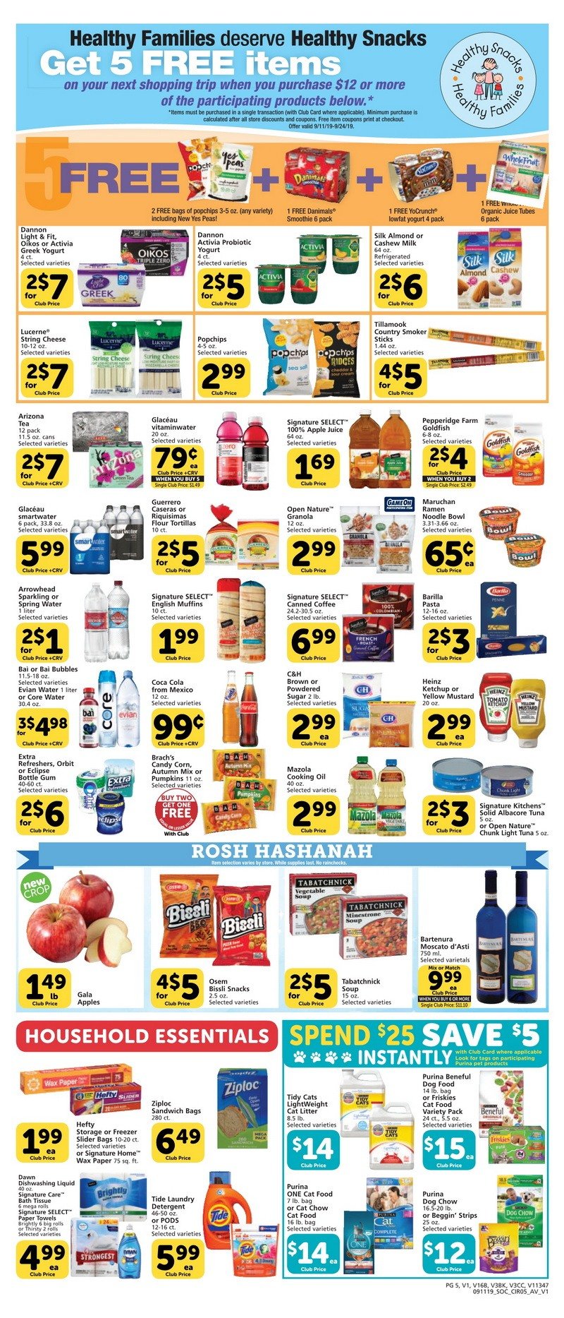 Vons Weekly Ad Sep 11 Sep 17, 2019