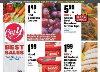 Big Y Weekly Ad Sep 5 – Sep 11, 2019