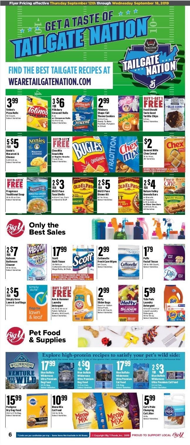 Big Y Weekly Ad Sep 12 Sep 18, 2019