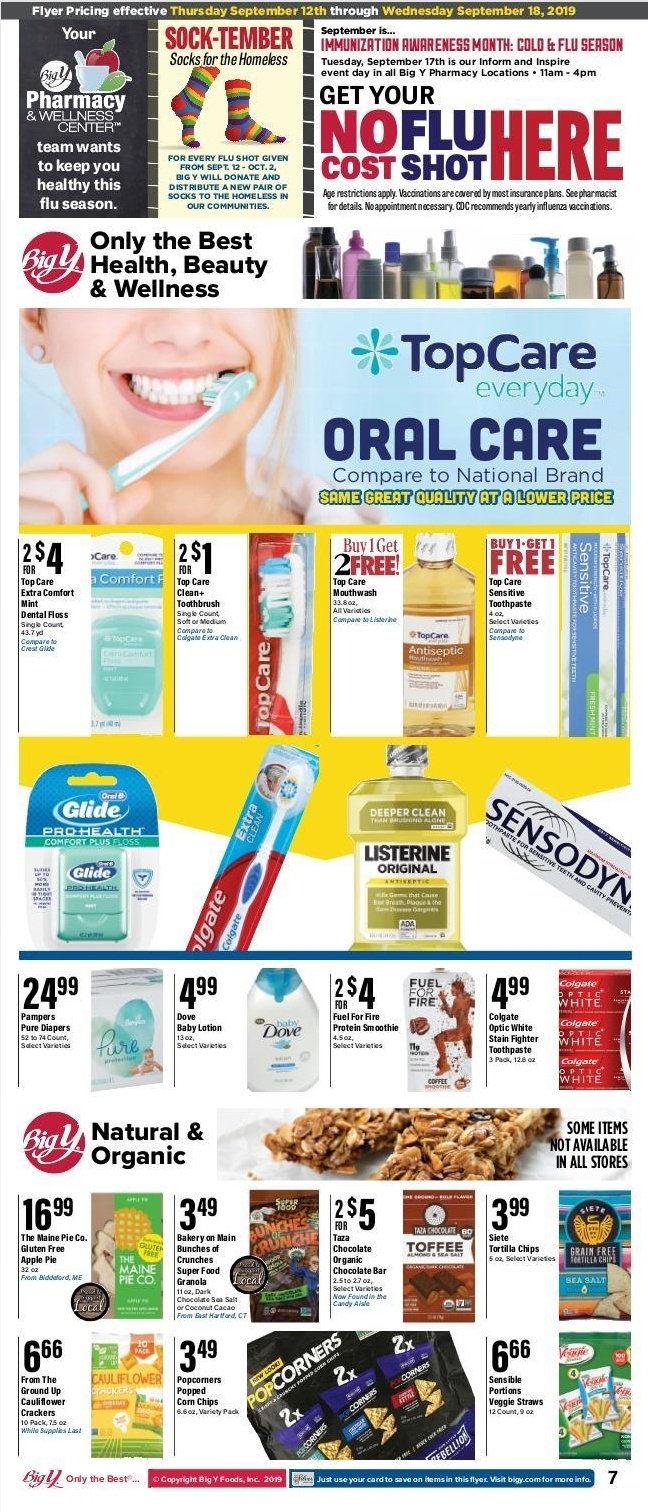 Big Y Weekly Ad Sep 12 Sep 18, 2019