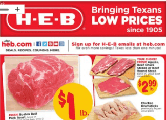 HEB Weekly Ad Sep 18 – Sep 24, 2019