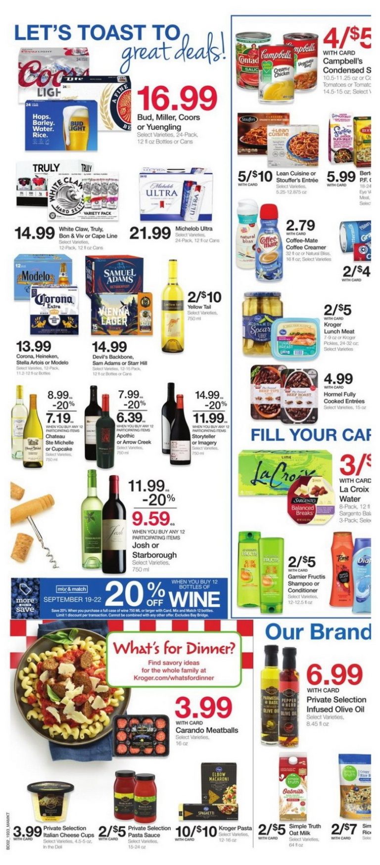 Kroger Weekly Ad Sep 18 Sep 24, 2019