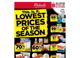 Michaels Weekly Ad Sep 13 – Sep 21, 2019