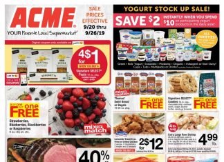 Acme Weekly Ad Sep 20 – Sep 26, 2019