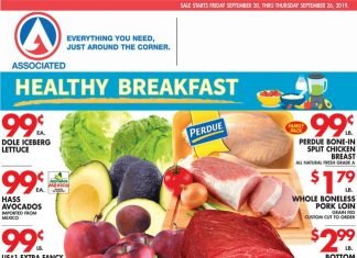 Associated Supermarkets Weekly Ad Sep 20 – Sep 26, 2019
