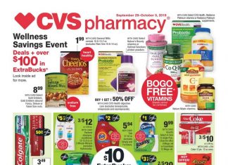 CVS Weekly Ad Sep 29 – Oct 05, 2019