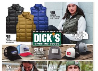 Dick’s Sporting Goods Weekly Ad Sep 22 – Sep 28, 2019