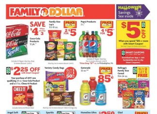 Family Dollar Weekly Ad Sep 29 – Oct 05, 2019