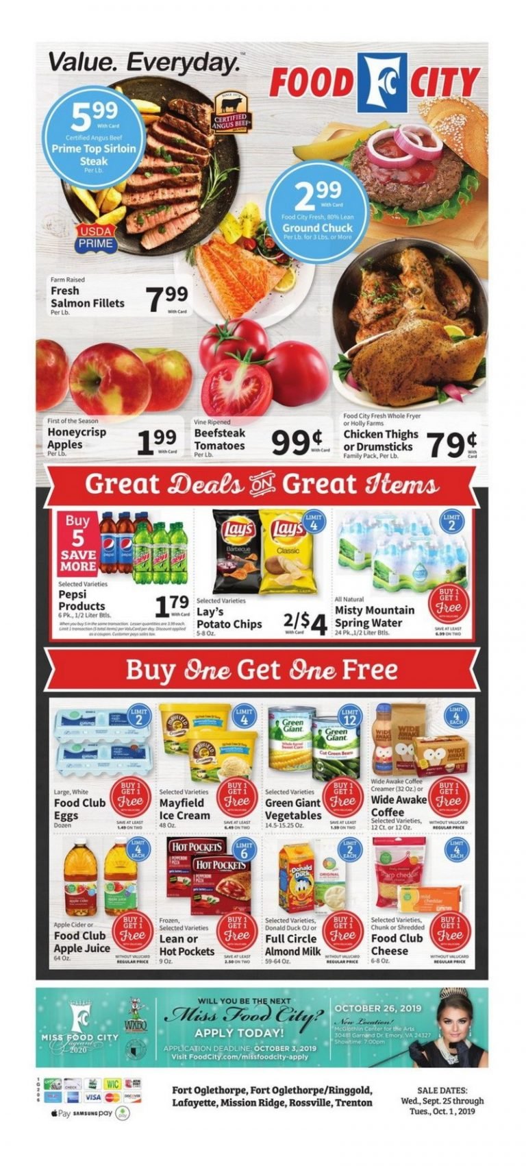 Food City Weekly Ad Sep 25 Oct 01, 2019