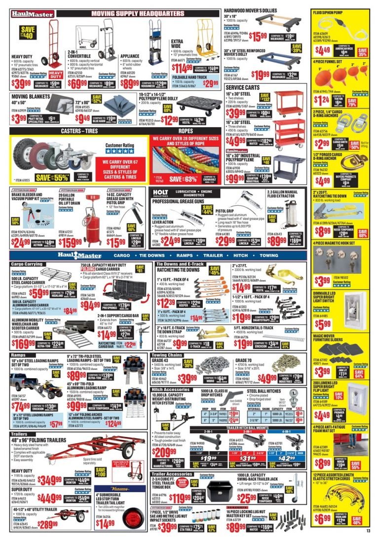 Harbor Freight Flyer Sale September, 2019